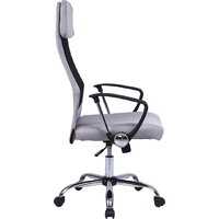 Офисное кресло Mio Tesoro Монте AF-C9769 (светло-серый/черный) - Превью изображения №3 — Интернет-магазин Time-Shop