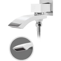 Душевая система  Hansberge H6077 (белый хром) - Превью изображения №3 — Интернет-магазин Time-Shop