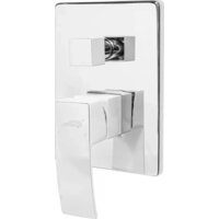 Душевая система  Hansberge H6077 (белый хром) - Превью изображения №2 — Интернет-магазин Time-Shop