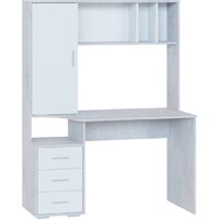 Стол Сокол КСТ-16 (бетон/белый) - Превью изображения №2 — Интернет-магазин Time-Shop