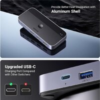 Переключатель Ugreen CM662 15705 - Превью изображения №5 — Интернет-магазин Time-Shop
