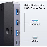 Переключатель Ugreen CM662 15705 - Превью изображения №3 — Интернет-магазин Time-Shop