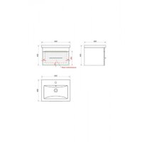  Какса-А Тумба под умывальник Hotel 60 004741 - Превью изображения №2 — Интернет-магазин Time-Shop