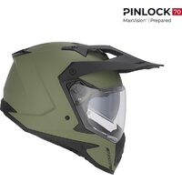 Мотошлем Acerbis Assault 0026643.582.064 (M, армейский зеленый) - Превью изображения №2 — Интернет-магазин Time-Shop