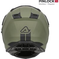 Мотошлем Acerbis Assault 0026643.582.064 (M, армейский зеленый) - Превью изображения №6 — Интернет-магазин Time-Shop