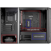 Корпус Ginzzu CL580 - Превью изображения №9 — Интернет-магазин Time-Shop