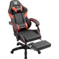 Игровое (геймерское) кресло Defender Serenity (черный/красный) - Превью изображения №5 — Интернет-магазин Time-Shop