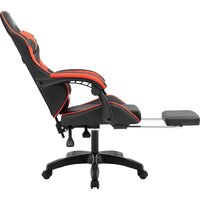 Игровое (геймерское) кресло Defender Serenity (черный/красный) - Превью изображения №4 — Интернет-магазин Time-Shop