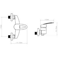 Смеситель Econoce EC0262 - Превью изображения №2 — Интернет-магазин Time-Shop