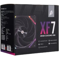 Комплект вентиляторов для корпуса 1stPlayer XF7 ARGB (3 шт, черный) - Превью изображения №11 — Интернет-магазин Time-Shop