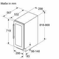 Винный шкаф NEFF KU9202HF0 - Превью изображения №6 — Интернет-магазин Time-Shop