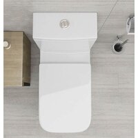 Унитаз напольный Roxen Amati Tornado Rimless Soft Close 600165-01 - Превью изображения №4 — Интернет-магазин Time-Shop