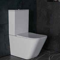 Унитаз напольный Roxen Amati Tornado Rimless Soft Close 600165-01 - Превью изображения №2 — Интернет-магазин Time-Shop