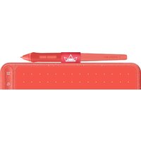 Графический планшет Huion HS611 (коралловый красный) - Превью изображения №5 — Интернет-магазин Time-Shop