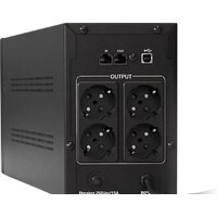 Источник бесперебойного питания ExeGate SpecialPro UNB-1600.LED.AVR.4SH.USB EP285507RUS - Превью изображения №2 — Интернет-магазин Time-Shop