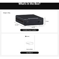 Усилитель мощности Fosi Audio V3 Mono (48V/10A) - Превью изображения №2 — Интернет-магазин Time-Shop