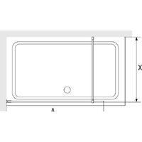 Душевая стенка RGW WA-12-G 32101290-16 - Превью изображения №3 — Интернет-магазин Time-Shop