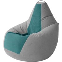 Kreslomeshki Груша Kombo XXXL GKV-145x100-SBI (сталь/бирюза)