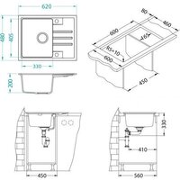 Кухонная мойка Alveus Intermezzo 30 1303091 - Превью изображения №3 — Интернет-магазин Time-Shop
