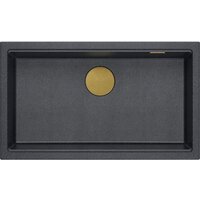 Кухонная мойка Quadron HQD7644U8_PVDG1_I - Превью изображения №2 — Интернет-магазин Time-Shop