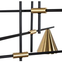 Люстра средней высоты Arte Lamp Jacob A7029PL-9BK - Превью изображения №4 — Интернет-магазин Time-Shop