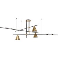 Arte Lamp Jacob A7029PL-9BK