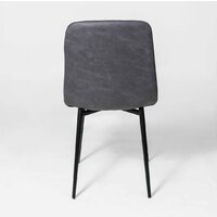 Стул Алвест AV 406-N (графитовая замша Kiprus 13/черный) - Превью изображения №5 — Интернет-магазин Time-Shop