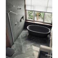 Душевая стенка MaybahGlass 195х109 MGD-680-1ш (сатин/белый матовый) - Превью изображения №2 — Интернет-магазин Time-Shop