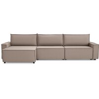 Угловой диван Mio Tesoro Дюссельдорф 293 1.5ек-1.5ек-1.5пф (1176 Savanna Plus Mocca) - Превью изображения №2 — Интернет-магазин Time-Shop