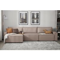 Угловой диван Mio Tesoro Дюссельдорф 293 1.5ек-1.5ек-1.5пф (1176 Savanna Plus Mocca) - Превью изображения №12 — Интернет-магазин Time-Shop