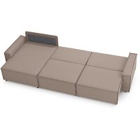 Угловой диван Mio Tesoro Дюссельдорф 293 1.5ек-1.5ек-1.5пф (1176 Savanna Plus Mocca) - Превью изображения №10 — Интернет-магазин Time-Shop