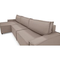 Угловой диван Mio Tesoro Дюссельдорф 293 1.5ек-1.5ек-1.5пф (1176 Savanna Plus Mocca) - Превью изображения №4 — Интернет-магазин Time-Shop