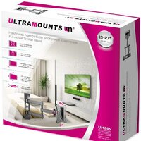 Кронштейн для телевизора Ultramounts UM895 (черный) - Превью изображения №9 — Интернет-магазин Time-Shop