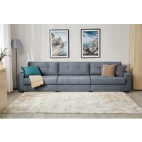 Диван Mio Tesoro Манчестер 292 1.5ек-1.5ек-1.5ек (968 серый) - Превью изображения №11 — Интернет-магазин Time-Shop