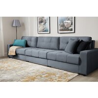 Диван Mio Tesoro Манчестер 292 1.5ек-1.5ек-1.5ек (968 серый) - Превью изображения №12 — Интернет-магазин Time-Shop