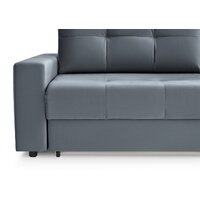 Диван Mio Tesoro Манчестер 292 1.5ек-1.5ек-1.5ек (968 серый) - Превью изображения №6 — Интернет-магазин Time-Shop