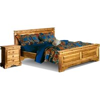 Кровать ФанДОК Викинг 01 180x200 Ф-181.04 (мед) - Превью изображения №2 — Интернет-магазин Time-Shop