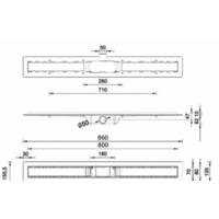 Трап/канал Styron STY-M-80 - Превью изображения №5 — Интернет-магазин Time-Shop