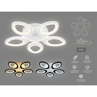 Припотолочная люстра Ambrella light Acrylica FA4492 - Превью изображения №6 — Интернет-магазин Time-Shop