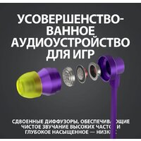 Наушники Logitech G333 (фиолетовый) - Превью изображения №7 — Интернет-магазин Time-Shop