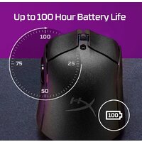 Игровая мышь HyperX Pulsefire Haste 2 Wireless (черный) - Превью изображения №3 — Интернет-магазин Time-Shop