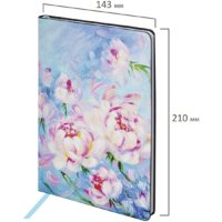 Ежедневник BRAUBERG Vista Pink Flowers 112075 - Превью изображения №4 — Интернет-магазин Time-Shop