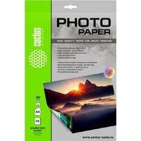 CACTUS Глянцевая двухстороняя A4 130 г/м2 50 листов CS-GA413050DS