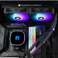 Система жидкостного охлаждения для процессора Thermalright Frozen Horizon 240 ARGB V2 (черный) - Превью изображения №8 — Интернет-магазин Time-Shop