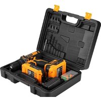 Ударная дрель-шуруповерт Deko DKCD20 Impact Set 063-4415 (с 2-мя АКБ 2 Ач, кейс) - Превью изображения №2 — Интернет-магазин Time-Shop