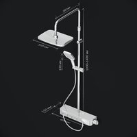 Душевая система  AM.PM Func F078F200 - Превью изображения №11 — Интернет-магазин Time-Shop