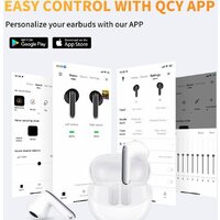 Наушники QCY AilyBuds Pro (белый) - Превью изображения №3 — Интернет-магазин Time-Shop