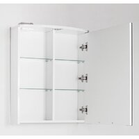  Style Line Шкаф с зеркалом Жасмин-2 60 (с подсветкой) - Превью изображения №2 — Интернет-магазин Time-Shop