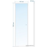 Зеркало Doratiz Тиана 45x150 2711.912 (сенсорный выключатель, подсветка) - Превью изображения №6 — Интернет-магазин Time-Shop