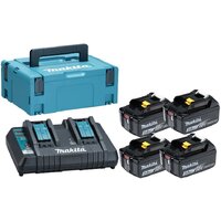 Makita 197970-3 (18В/4x3 Ah + 18В + кейс)